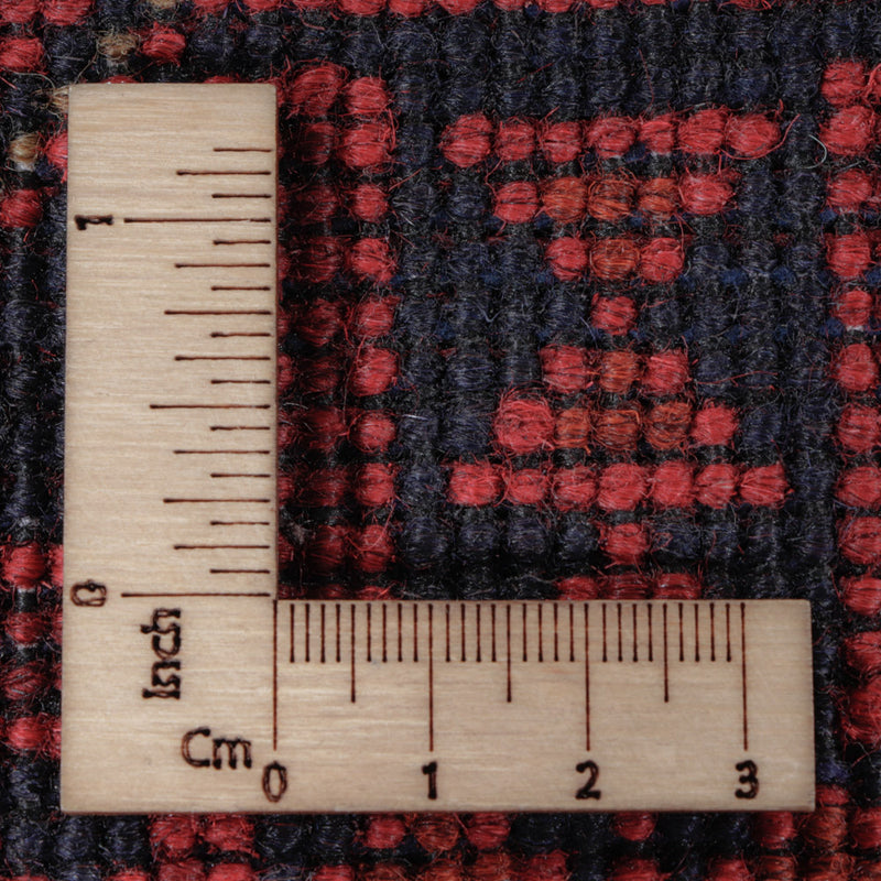 Afgański dywan - Kunduz - 205 x 147 cm - czerwony