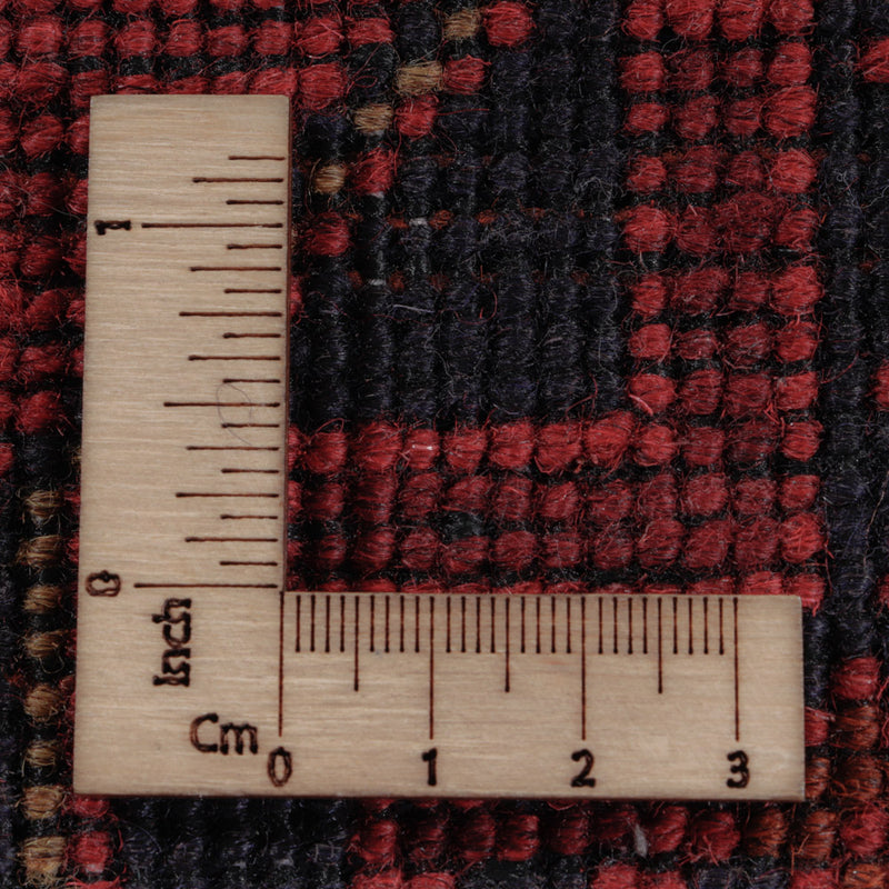 Afgański dywan - Kunduz - 202 x 146 cm - czerwony