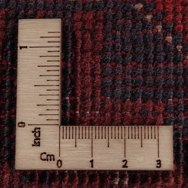 Afgański dywan - Kunduz - 203 x 149 cm - czerwony