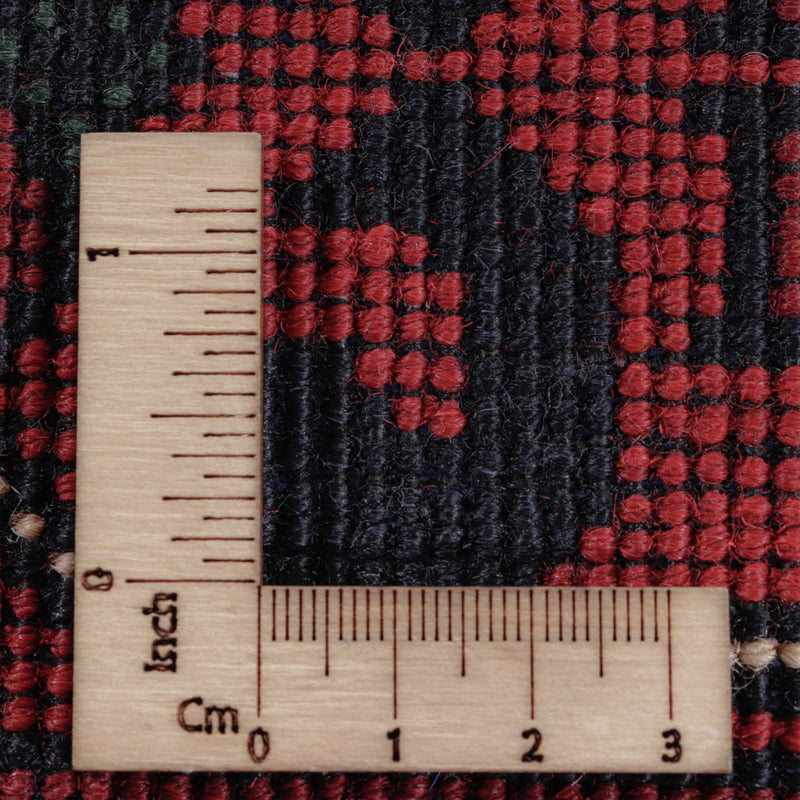 Afgański dywan - Kunduz - Royal - 189 x 154 cm - czerwony