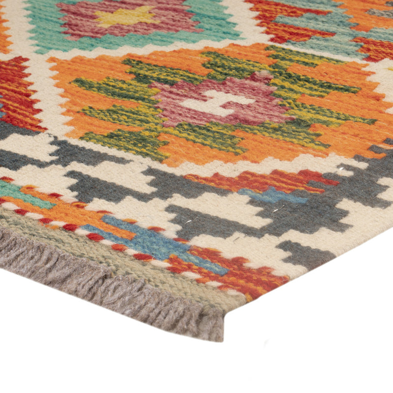 Dywan Kelim - Splash - 115 x 76 cm - wielokolorowy