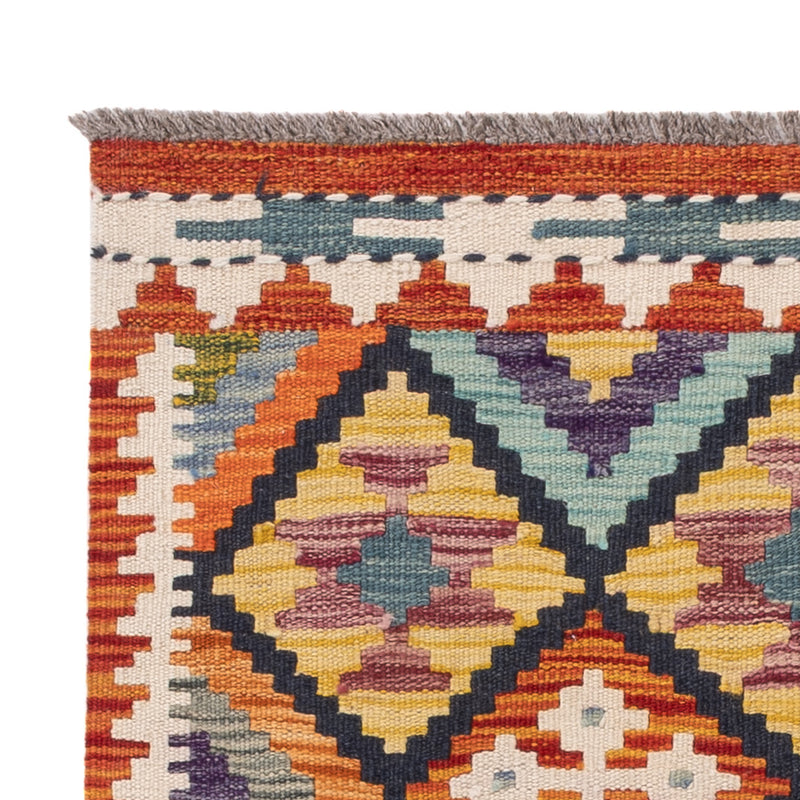 Dywan Kelim - Splash - 129 x 81 cm - wielokolorowy