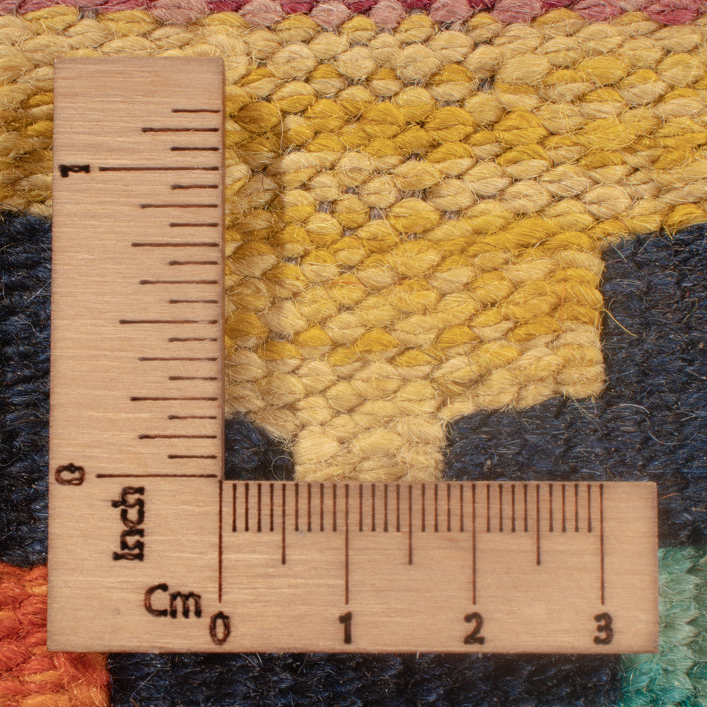 Dywan Kelim - Splash - 129 x 81 cm - wielokolorowy