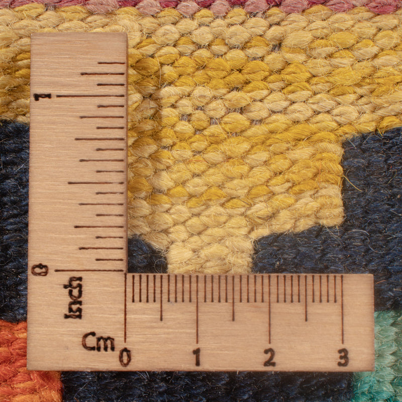 Dywan Kelim - Splash - 129 x 81 cm - wielokolorowy