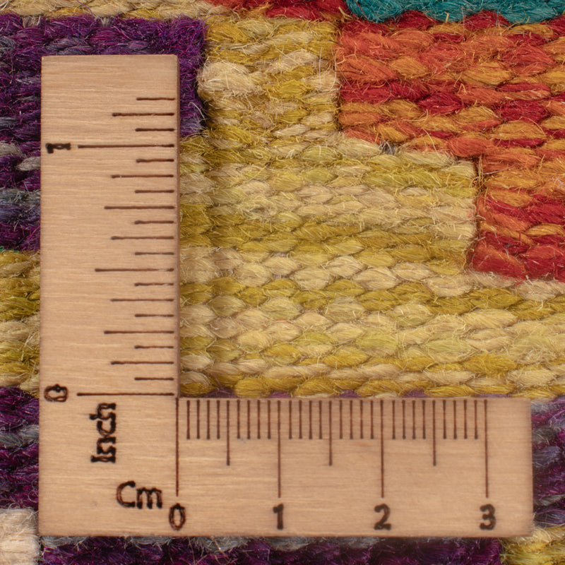 Dywan Kelim - Splash - 119 x 86 cm - wielokolorowy