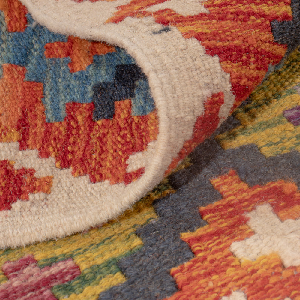 Dywan Kelim - Splash - 114 x 82 cm - wielokolorowy