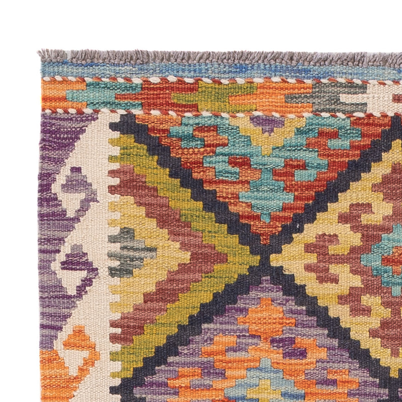 Dywan Kelim - Splash - 121 x 81 cm - wielokolorowy