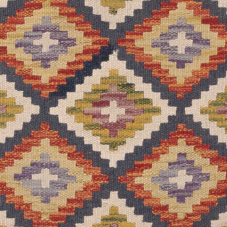 Dywan Kelim - Splash - 118 x 83 cm - wielokolorowy