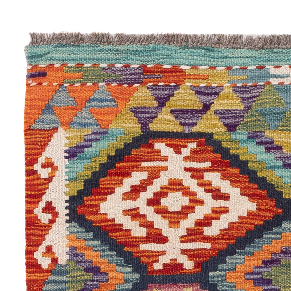 Dywan Kelim - Splash - 118 x 83 cm - wielokolorowy