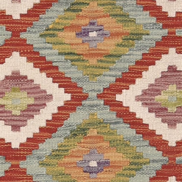 Dywan Kelim - Splash - 108 x 84 cm - wielokolorowy