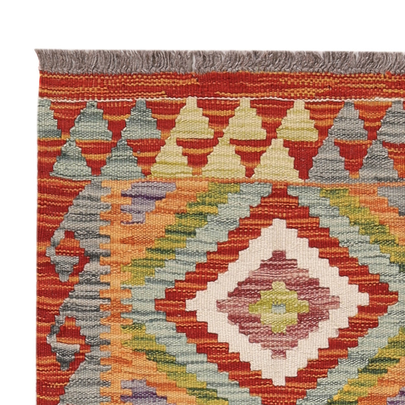 Dywan Kelim - Splash - 108 x 84 cm - wielokolorowy