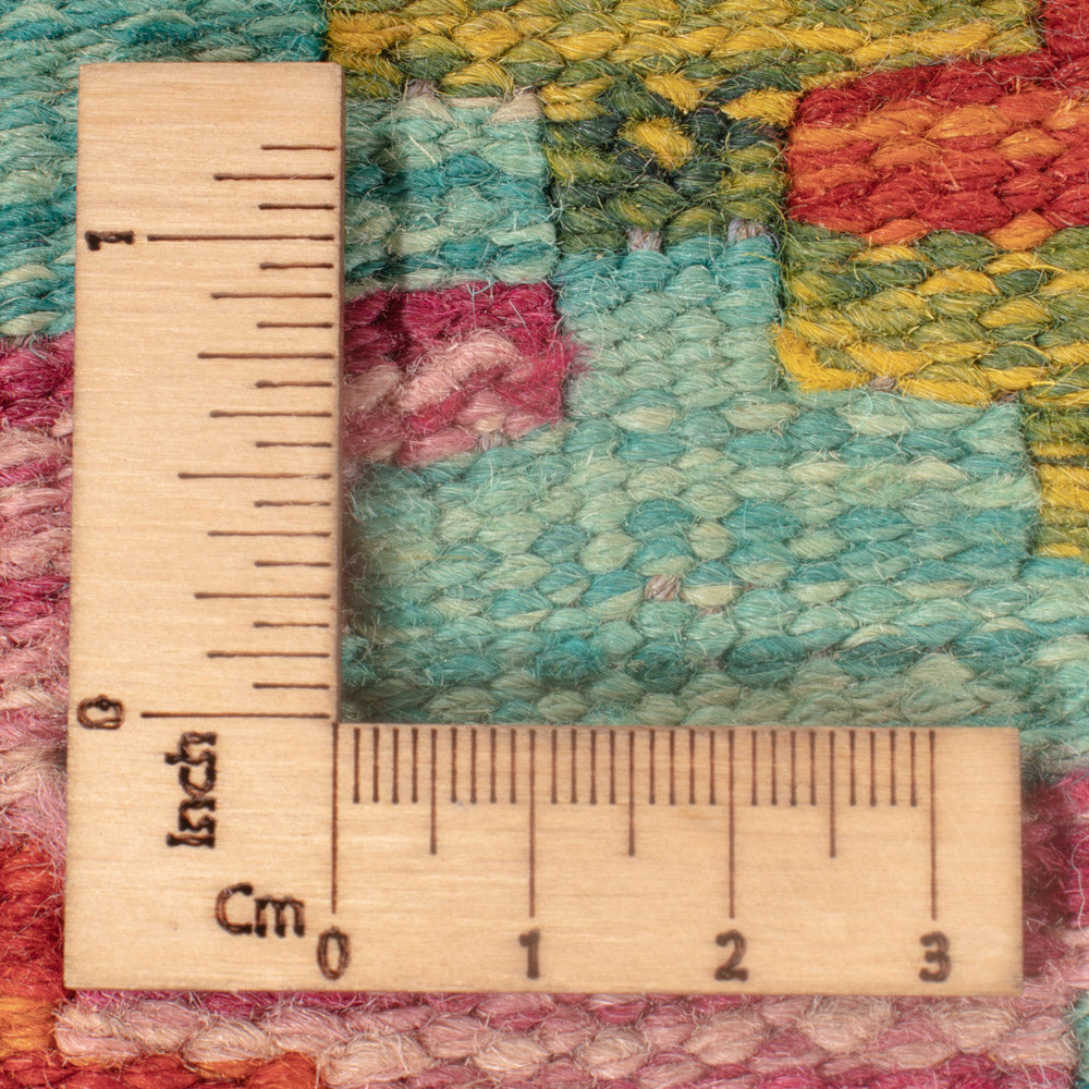 Dywan Kelim - Splash - 124 x 77 cm - wielokolorowy