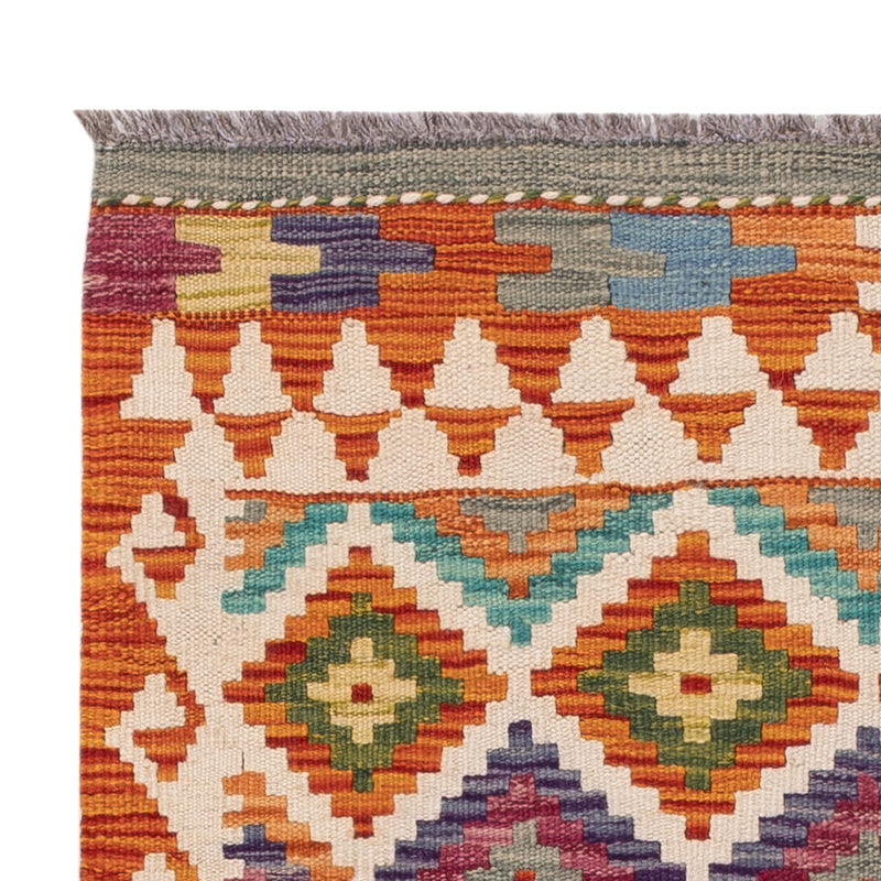 Dywan Kelim - Splash - 124 x 80 cm - wielokolorowy