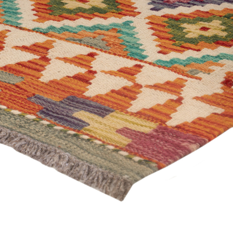 Dywan Kelim - Splash - 124 x 80 cm - wielokolorowy