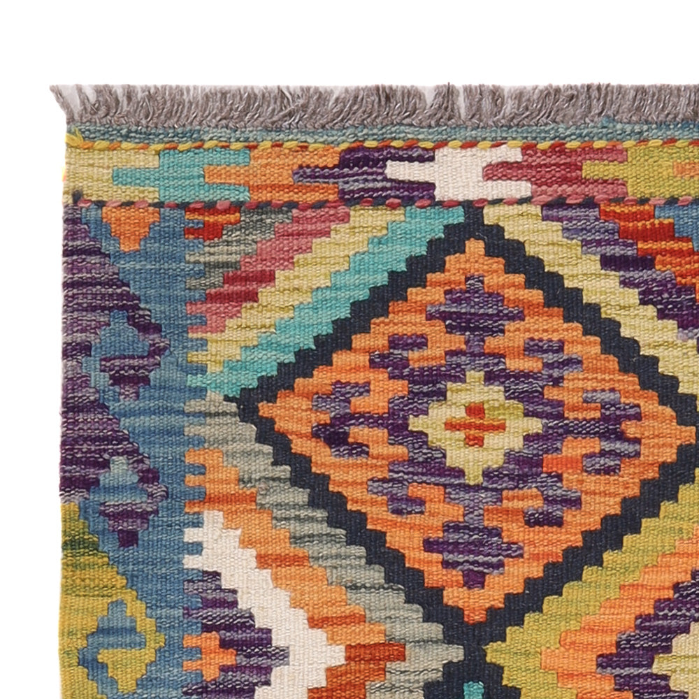 Dywan Kelim - Splash - 120 x 82 cm - wielokolorowy