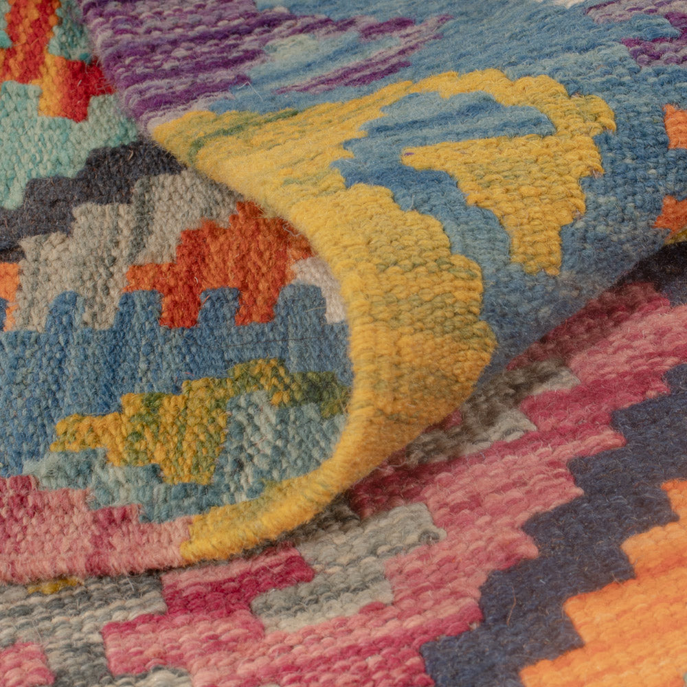 Dywan Kelim - Splash - 120 x 82 cm - wielokolorowy