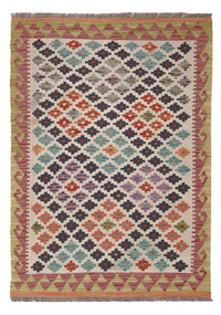 Kilim Maimana Dywan 126x87cm - Dywan wełniany – product image