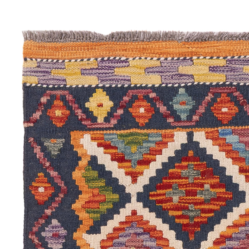 Dywan Kelim - Splash - 126 x 87 cm - wielokolorowy