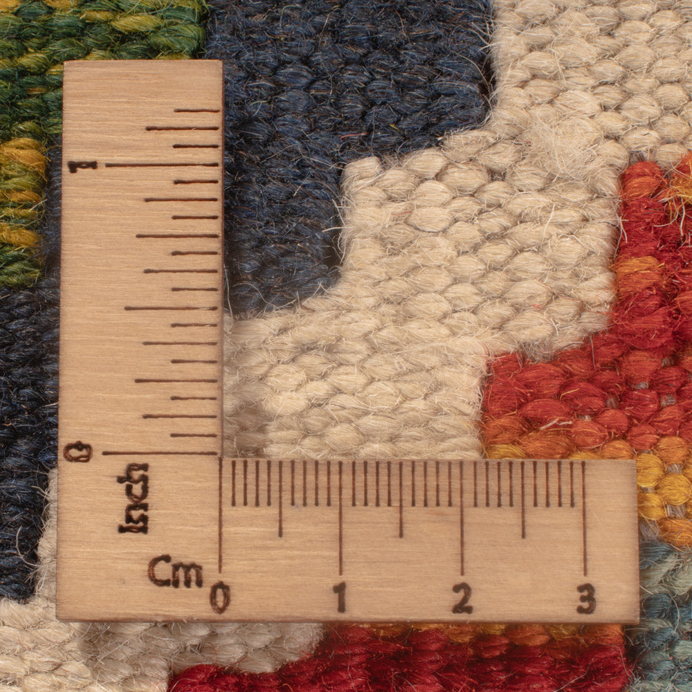 Dywan Kelim - Splash - 126 x 87 cm - wielokolorowy