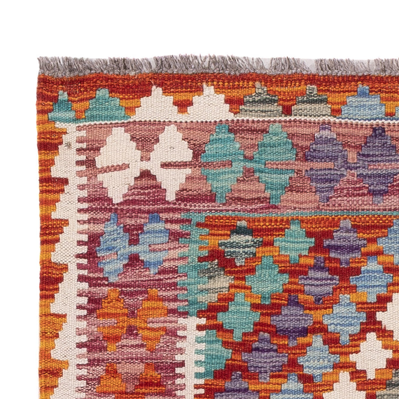 Dywan Kelim - Splash - 139 x 83 cm - wielokolorowy