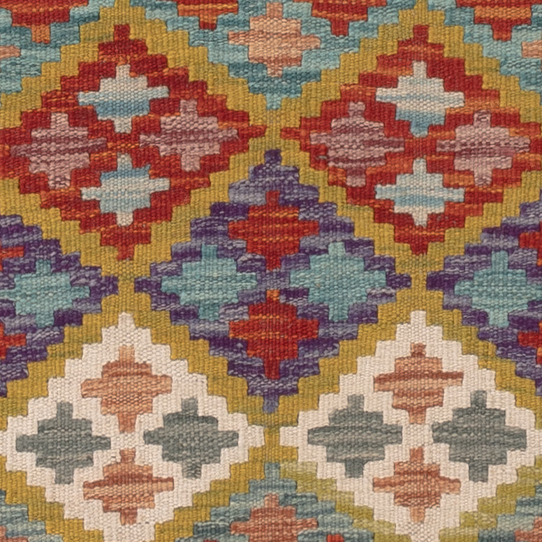 Dywan Kelim - Splash - 119 x 80 cm - wielokolorowy