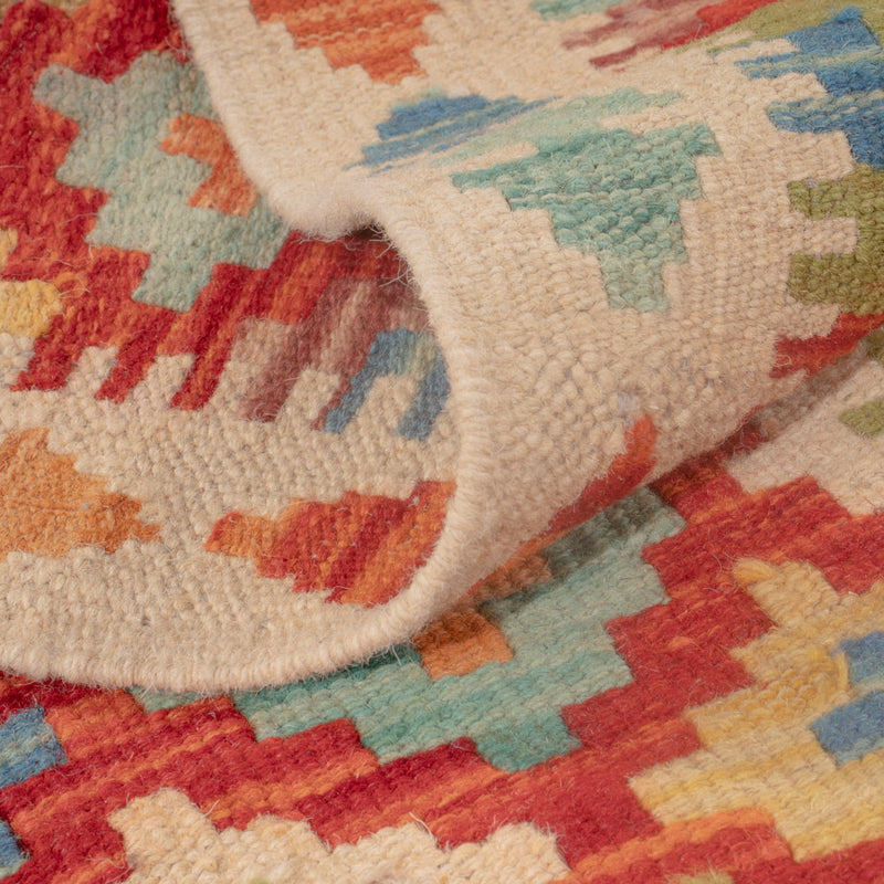 Dywan Kelim - Splash - 128 x 81 cm - wielokolorowy