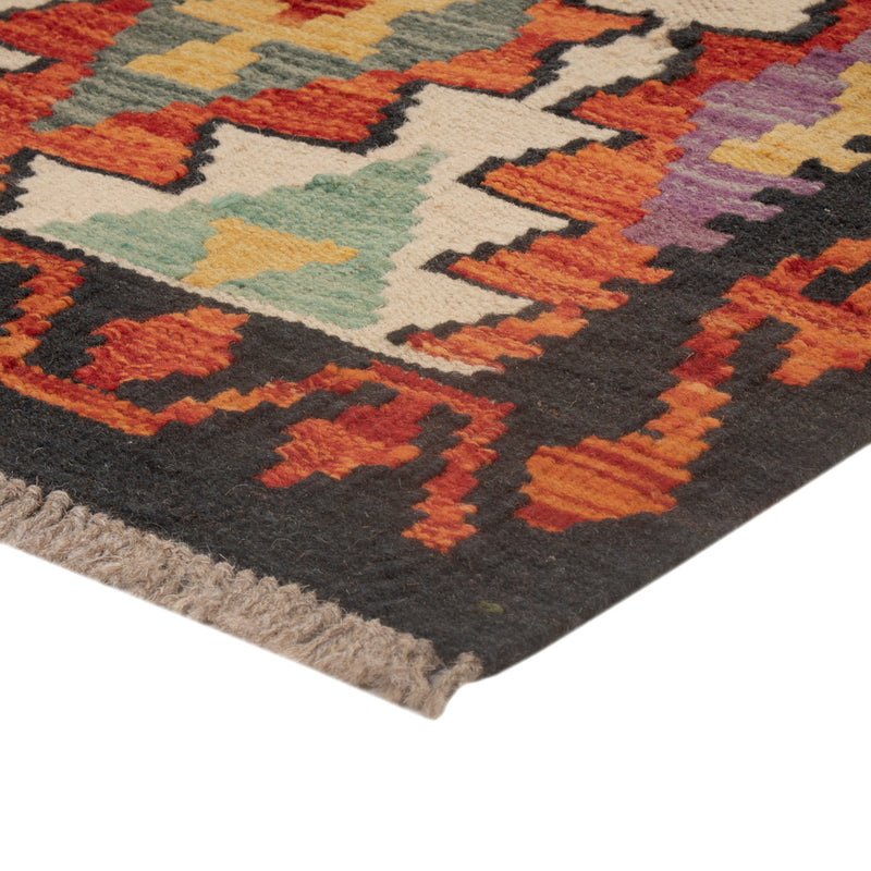 Dywan Kelim - Splash - 126 x 84 cm - wielokolorowy