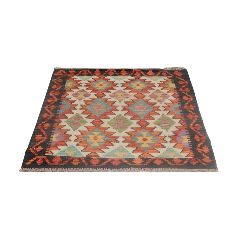 Dywan Kelim - Splash - 126 x 84 cm - wielokolorowy