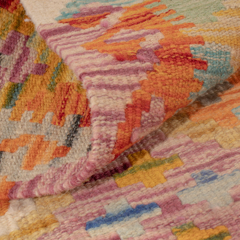 Dywan Kelim - Splash - 124 x 84 cm - wielokolorowy