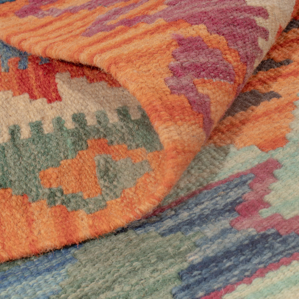 Dywan Kelim - Splash - 125 x 81 cm - wielokolorowy