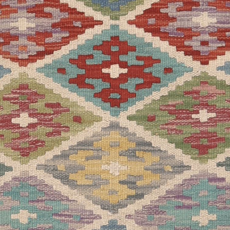 Dywan Kelim - Splash - 117 x 73 cm - wielokolorowy