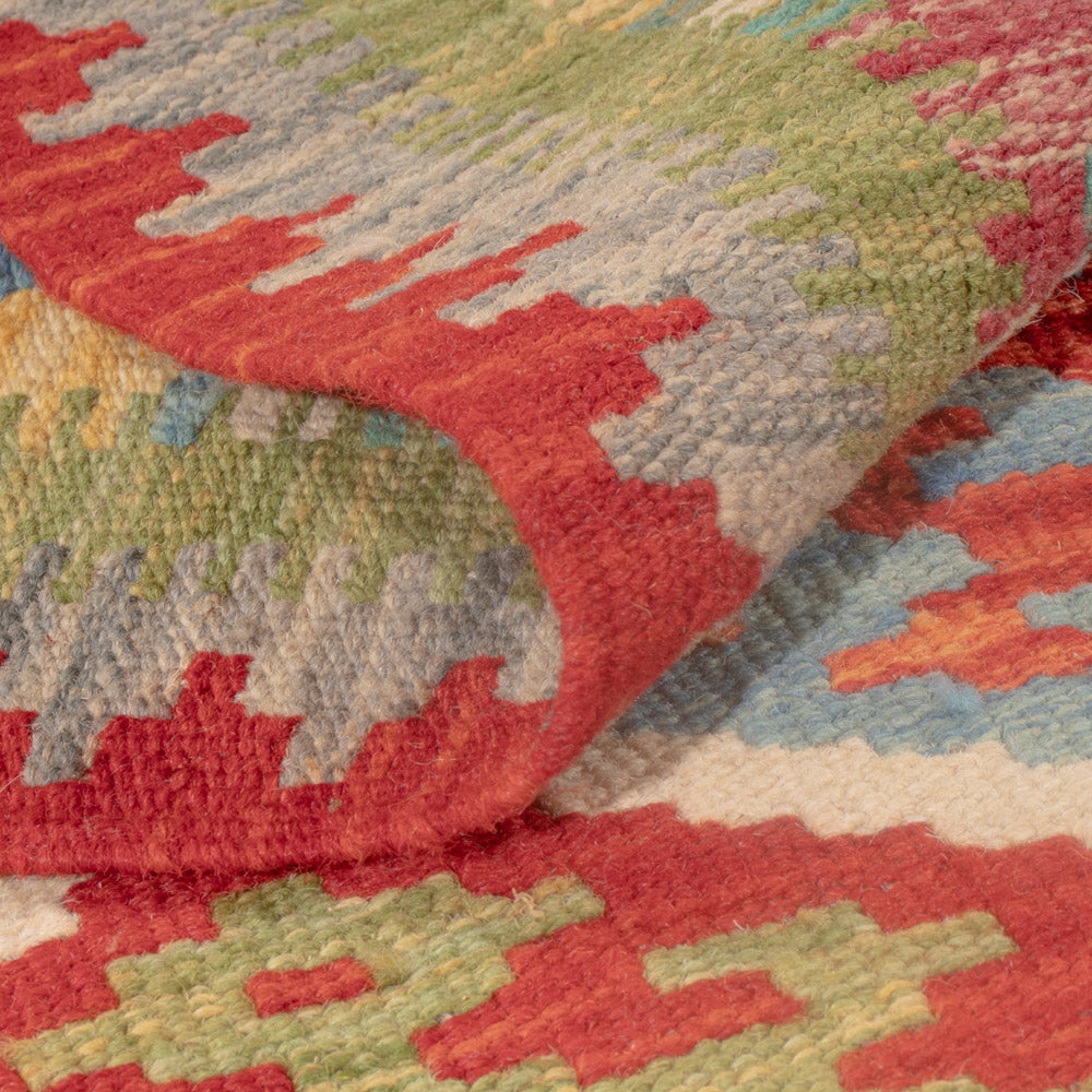 Dywan Kelim - Splash - 117 x 73 cm - wielokolorowy