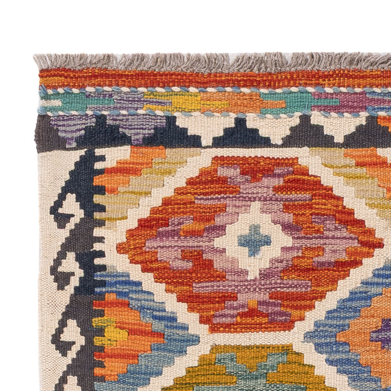 Dywan Kelim - Splash - 125 x 79 cm - wielokolorowy