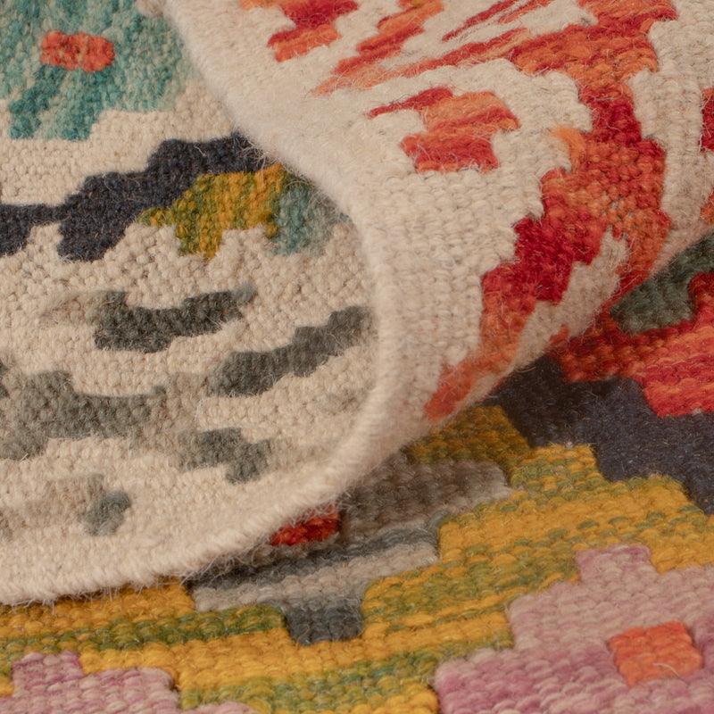 Dywan Kelim - Splash - 125 x 82 cm - wielokolorowy