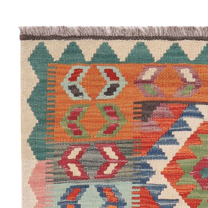 Dywan Kelim - Splash - 118 x 82 cm - wielokolorowy