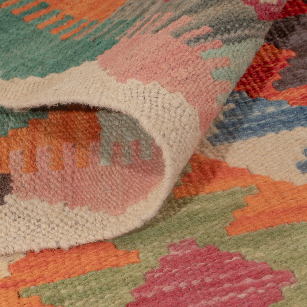 Dywan Kelim - Splash - 118 x 82 cm - wielokolorowy