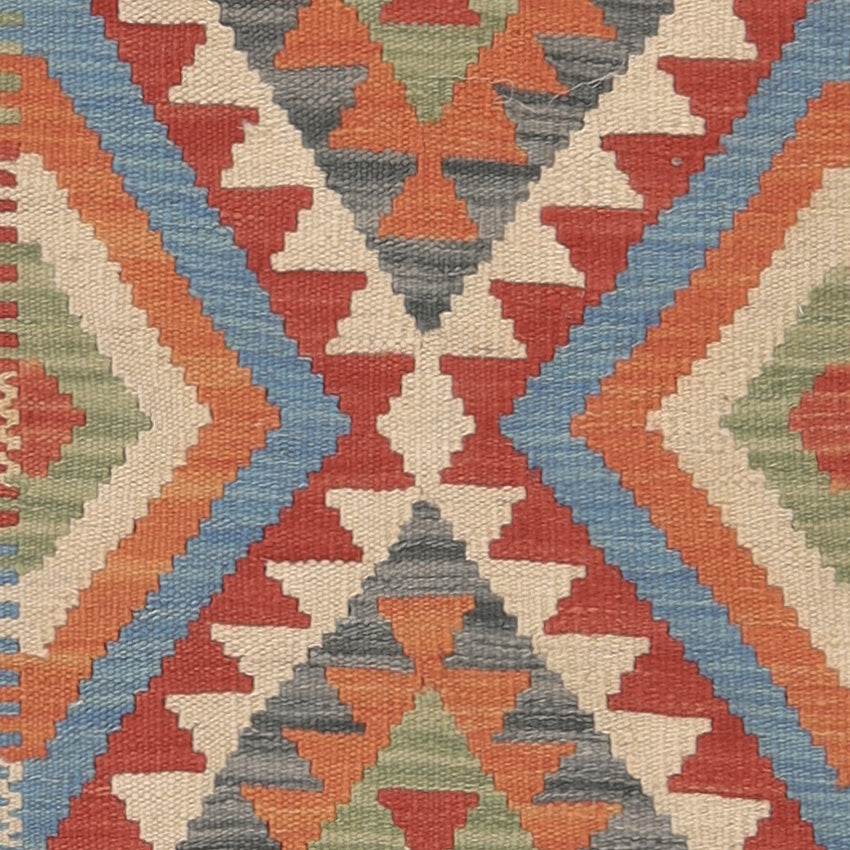 Dywan Kelim - Splash - 132 x 86 cm - wielokolorowy