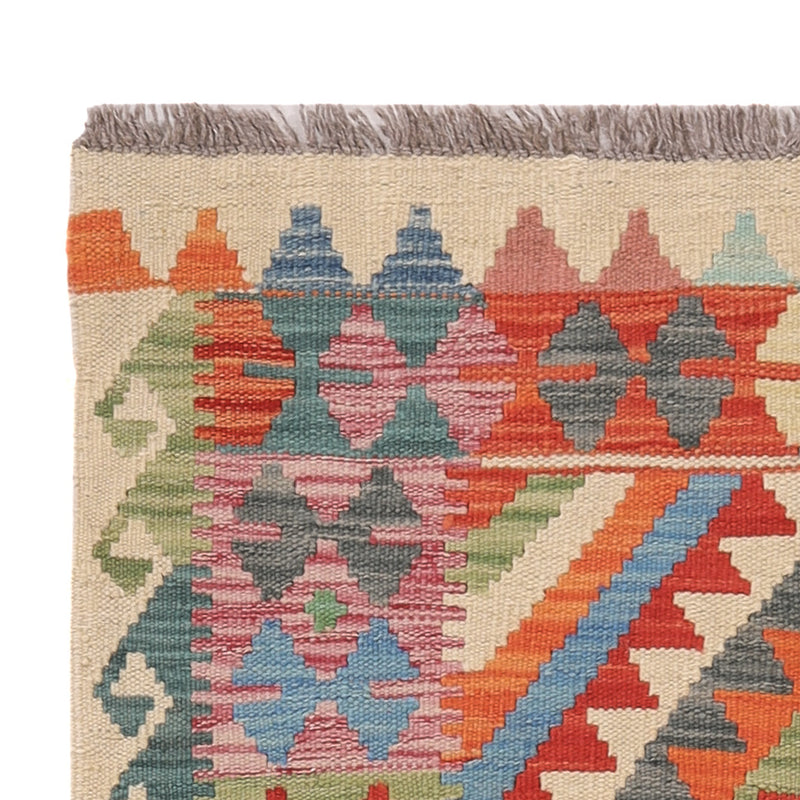 Dywan Kelim - Splash - 132 x 86 cm - wielokolorowy