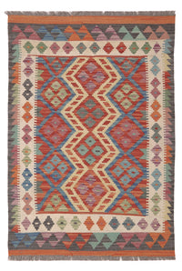 Kilim Maimana Dywan 124x83cm - Dywan wełniany – product image