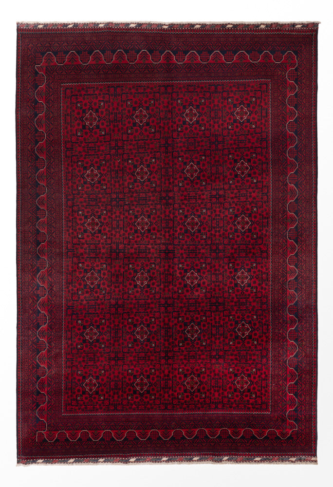 Afghan Teppich - Kunduz - Royal - 362 x 250 cm - rot