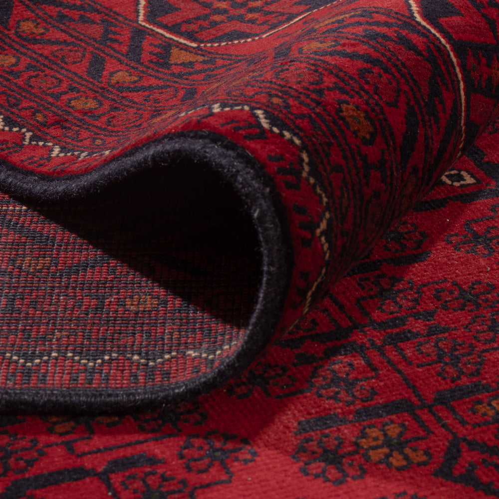 Afgański dywan - Kunduz - Royal - 342 x 248 cm - czerwony