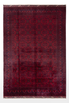 Afghan Teppich - Kunduz - Royal - 351 x 246 cm - rot