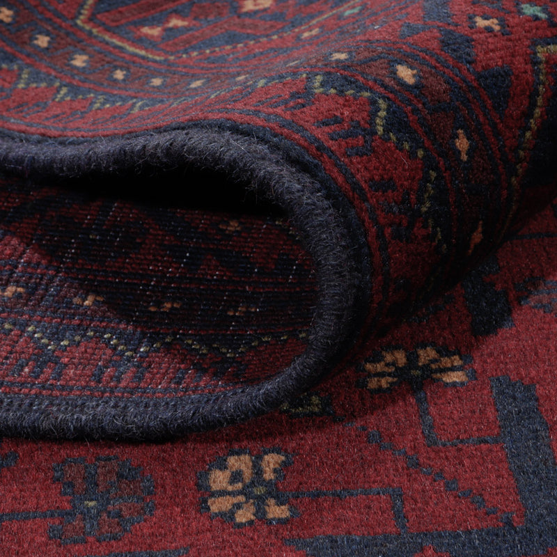 Afgański dywan - Kunduz - 200 x 150 cm - czerwony