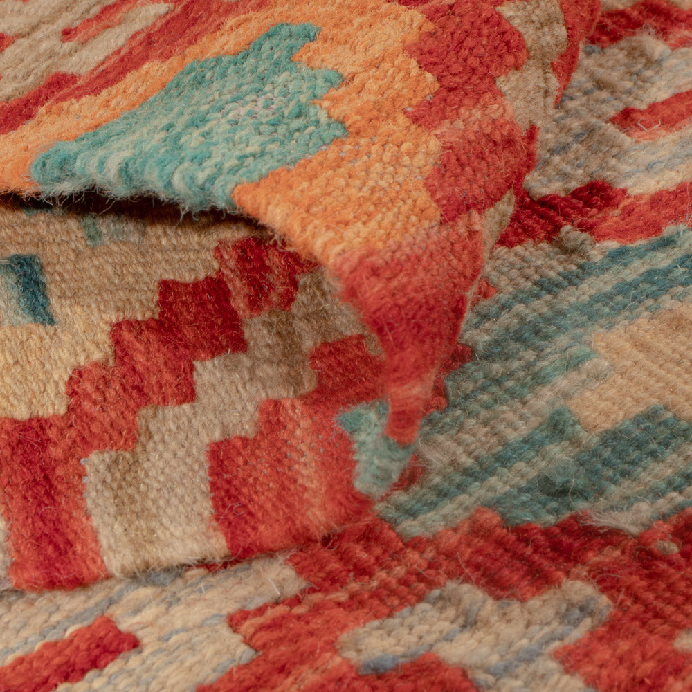 Dywan Kelim - Splash - 121 x 85 cm - wielokolorowy