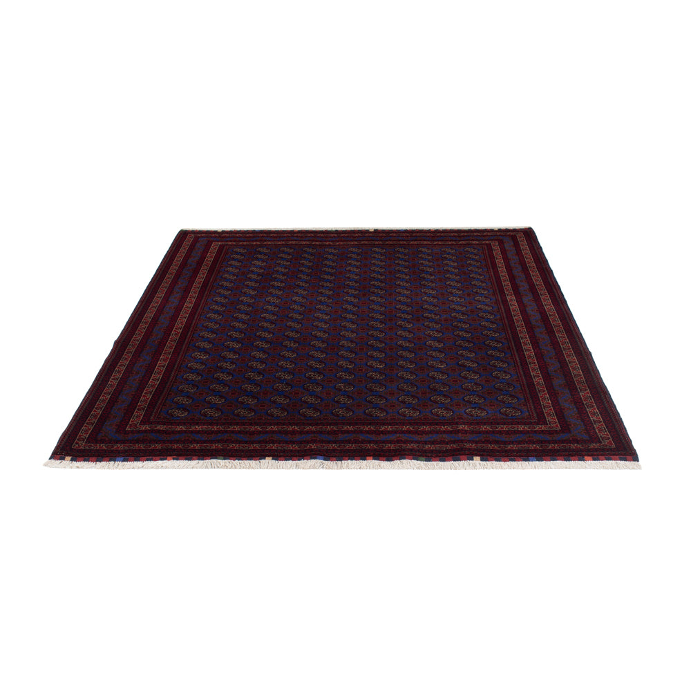 Dywan afgański - Royal - 195 x 151 cm - niebieski