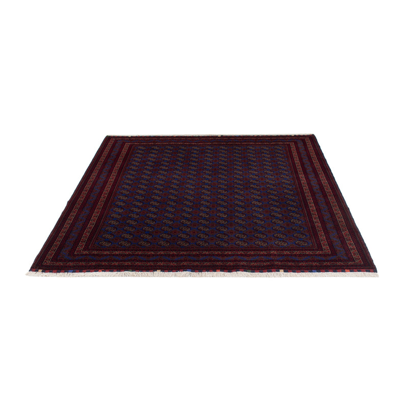 Dywan afgański - Royal - 195 x 151 cm - niebieski