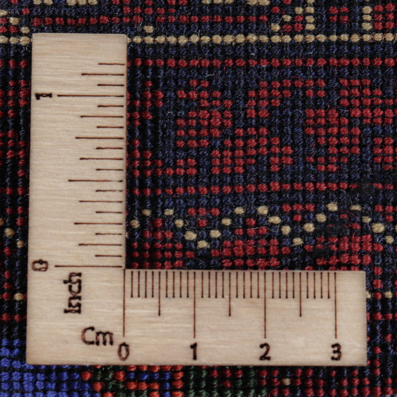 Dywan afgański - Royal - 195 x 151 cm - niebieski