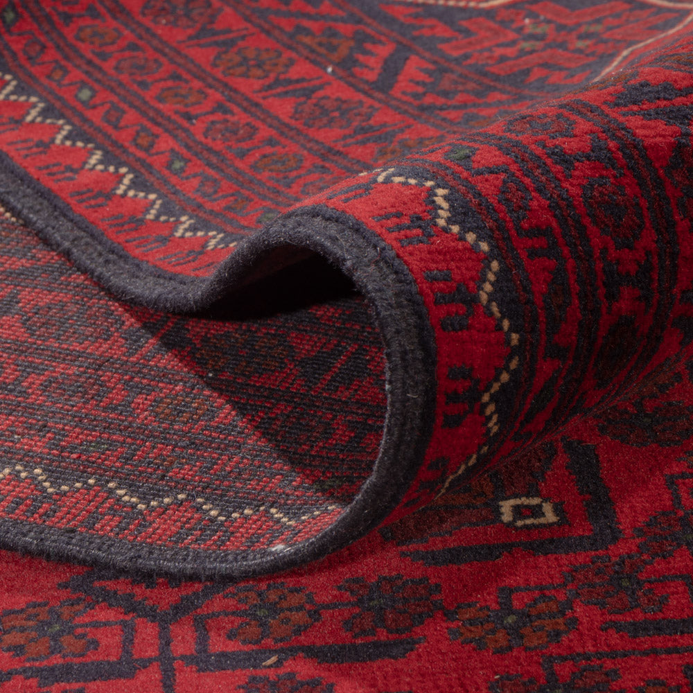 Afgański dywan - Kunduz - Royal - 362 x 247 cm - czerwony