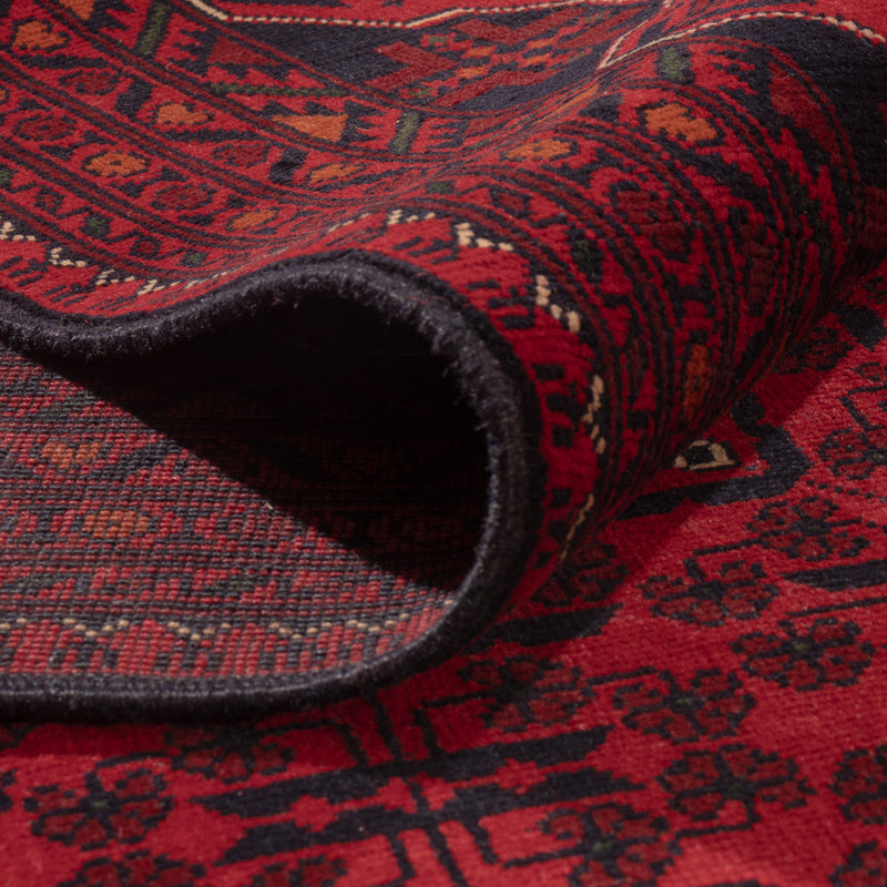 Afgański dywan - Kunduz - Royal - 343 x 247 cm - czerwony