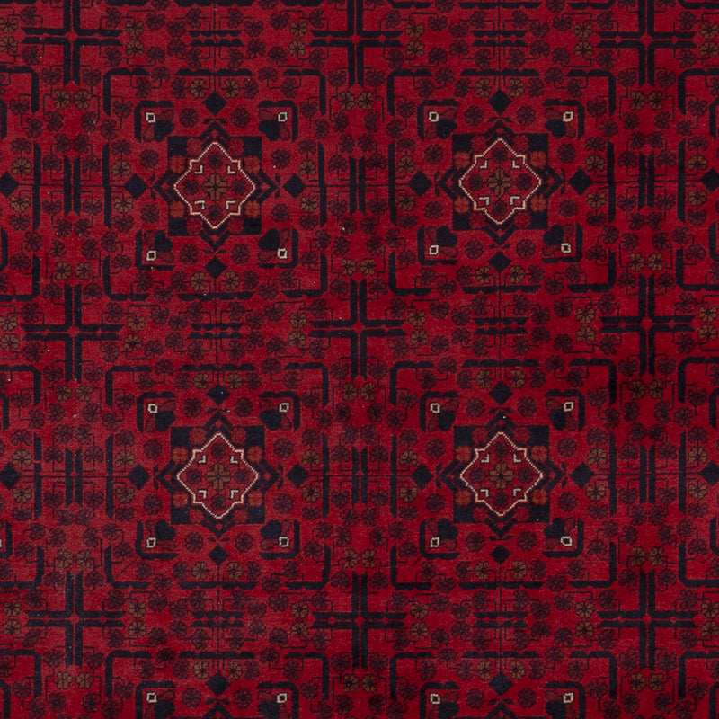 Afgański dywan - Kunduz - 347 x 254 cm - czerwony